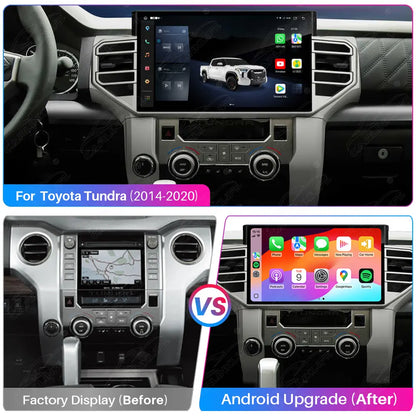 Toyota Tundra 2014-2020 14.6" Android Car Stereo Apple CarPlay Android Auto Screen Upgrade