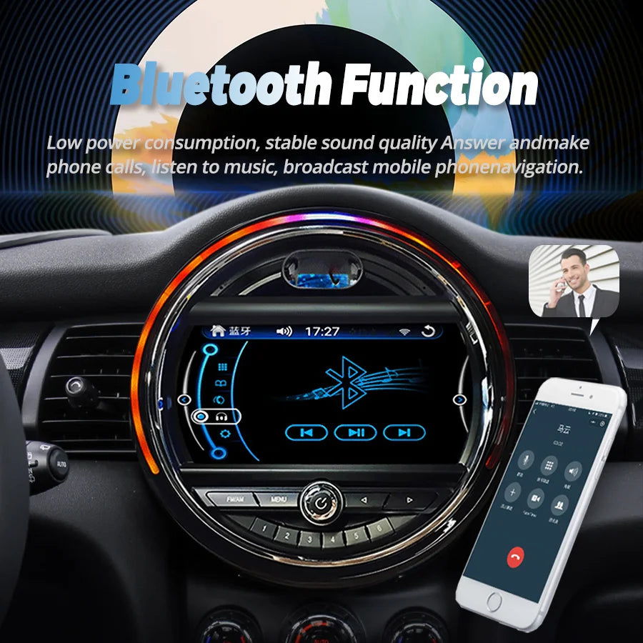 Car Multimedia Player Android Car Radio For BMW Mini COOPER 2014-2022 F55 F56