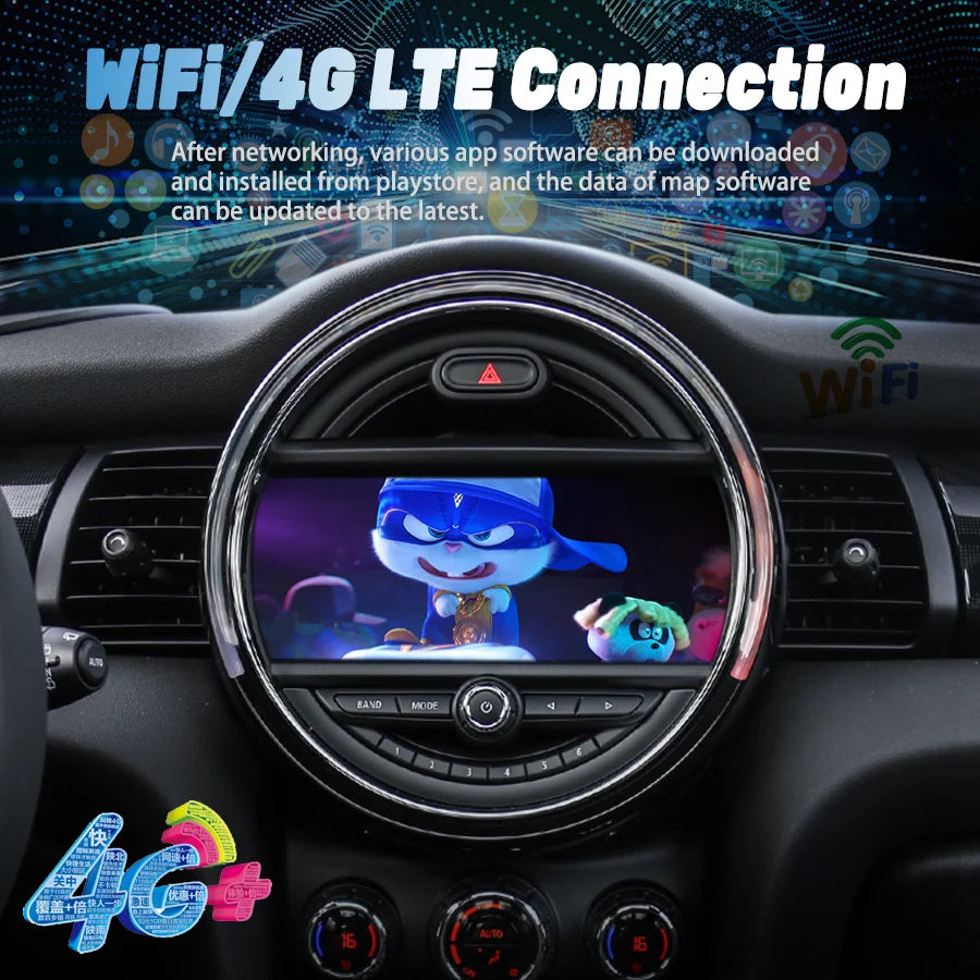 Car Multimedia Player Android Car Radio For BMW Mini COOPER 2014-2022 F55 F56