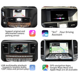 Wireless Apple CarPlay Android Auto Interface For Infiniti QX60 QX70 Q70 Nissan Patrol 2008-2020 Aftermarket CarPlay Upgrade Retrofit Module