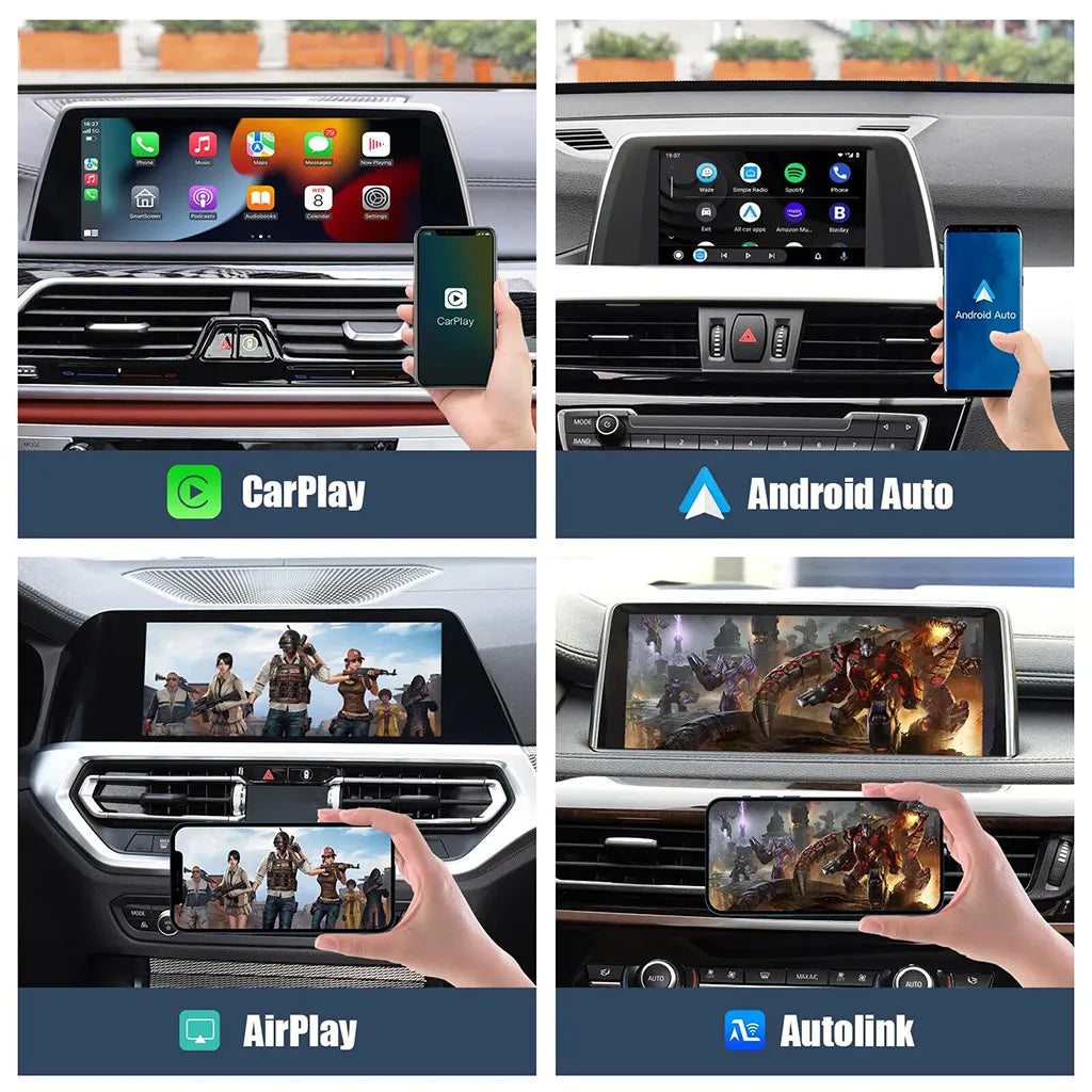 Android Auto Radio Carplay BMW 1 Series F20 3 Series F30 EVO 2017-2019