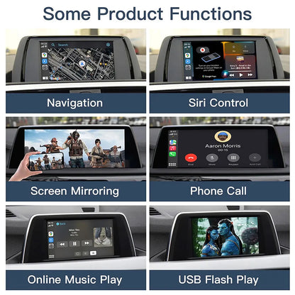 Wireless Apple CarPlay Android Auto Module CarPlay MMI Retrofit for BMW NBT/ CIC/ EVO/CCC System Modified Airplay Mirrorlink