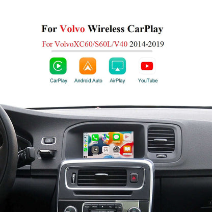 Wireless Apple CarPlay/Android Auto Upgrade Module for Volvo XC60 S60 V40 V60 2011-2019