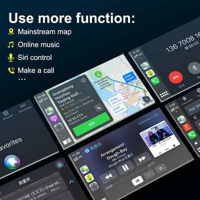 Wireless CarPlay Android Auto Module for 2014-2019 Lexus NX RX IS ES GS RC CT LS LX LC UX  with Android Mirror Link AirPlay Functions