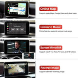 Wireless CarPlay Android Auto Module for Mercedes Benz NTG 4.5/ 5.0 AirPlay Mirrorlink Music Map Smart Box Support Reverse Camera