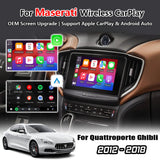 Wireless Apple CarPlay Android Auto Interface for Maserati Quattroporte Ghibli 2012-2018