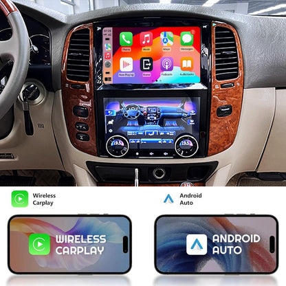 10 inch Android Car Radio for Lexus LX470 2004-2006 Dual Screen Climate Control Panel Multimedia Player