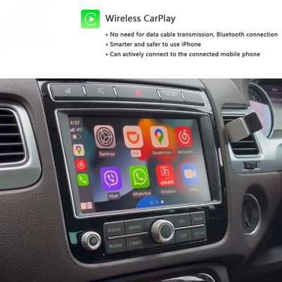 Wireless Apple CarPlay for Volkswagen Touareg RCD550/RNS850 2010-2017 Android Auto Mirroring Link VW Car Play Retrofit