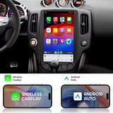 Android Car Radio For Nissan 370Z 2009-2021 Stereo Replacement Tesla-Style Screen Built-in CarPlay/Android Auto