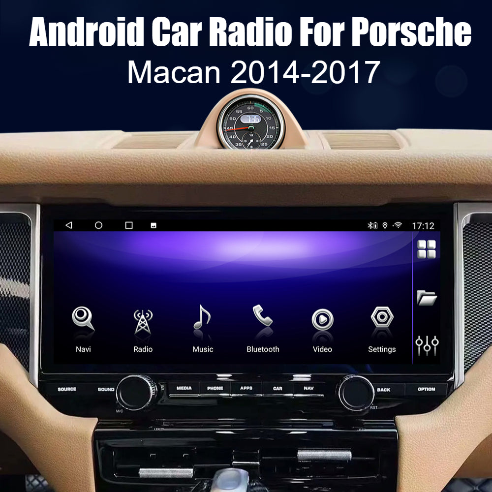 Porsche Macan 2014-2017 Car Stereo Android Car Radio GPS Navigation Multimedia Player Head Unit with CarPlay