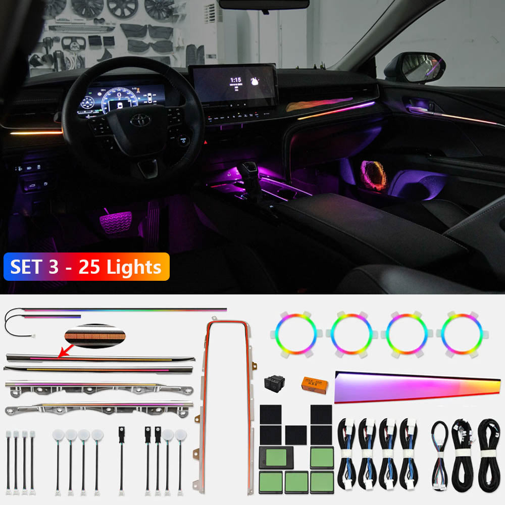 Toyota 9th Camry 2024+ Ambient Light Kits