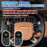 Steering Wheel Control Buttons for Range Rover Vogue Sport L405 L494 2013-2017 Land Rover Discovery 5 LR5 2017-2019