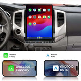 Android Car Radio for Toyota Tacoma 2005-2015 Stereo Upgrade Tesla-Style Screen Built-in Carplay/Android Auto