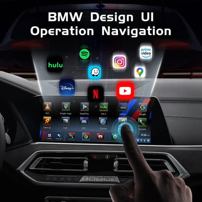Carlinklife BMW AI Box Wireless CarPlay Adapter BMW Streaming Multimedia Magic Box