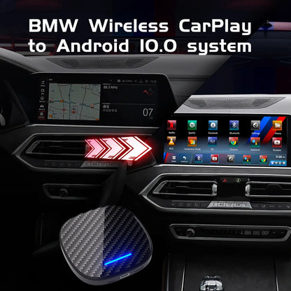Carlinklife BMW AI Box Wireless CarPlay Adapter BMW Streaming Multimedia Magic Box