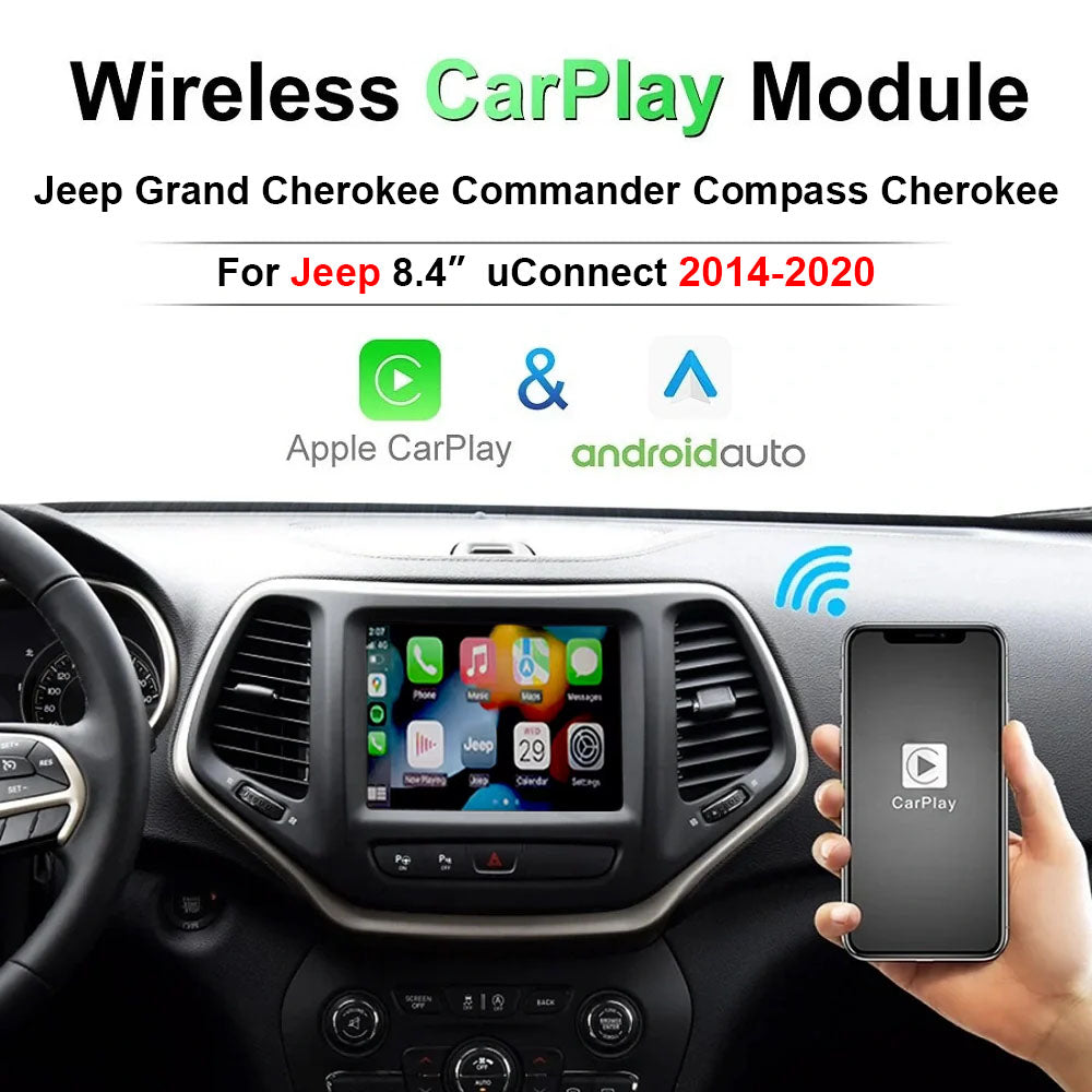 Wireless CarPlay Android Auto Upgrade Module for Jeep Grand Cherokee ...