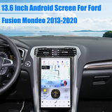 Ford Fusion Mondeo 2013-2020 Stereo Replacement Tesla Style Screen Built-in Carplay/Android Auto