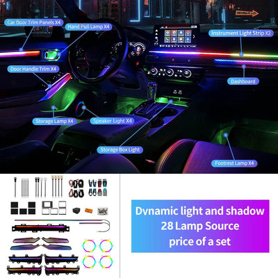 Honda Civic 11th Gen 2022-2026 Ambient Light Kit