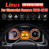 12.3" LCD Digital Cluster For Chevrolet Camaro 2010-2015 Linux Digital LCD Dashboard Instrument Gauge Cluster