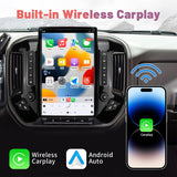 Chevrolet Silverado/GMC Sierra 2014-2018 Stereo Replacement 14.4 Inch Tesla-Style 2K IPS Screen Built-in Carplay/Android Auto