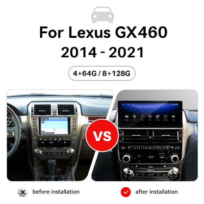 Lexus GX460 2014 - 2021 with Navi CarPlay Multimedia Video Player All-new Car Radio (Retain Original System)