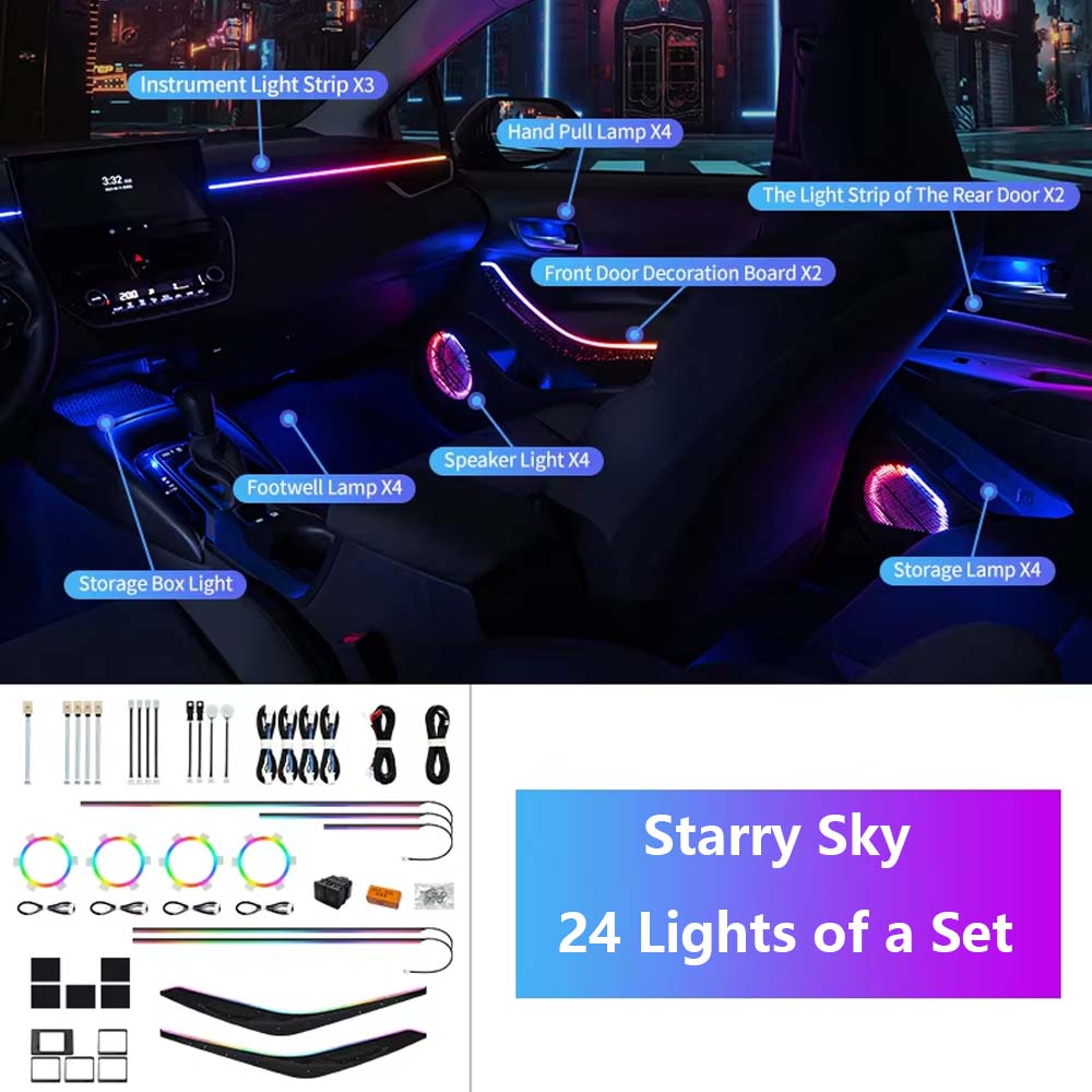 Toyota Corolla 2019-2023 Ambient Light Kits