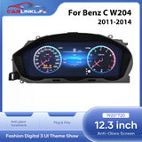 LCD Digital Cluster For Mercedes Benz C Class W204 2011-2014 NTG 4.5 Linux Digital LCD Dashboard Instrument Gauge Cluster