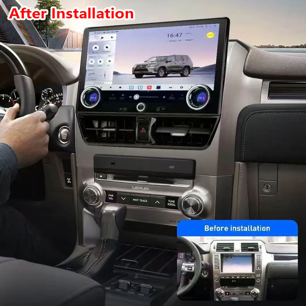 Lexus GX460 2010-2021 CarPlay Multimedia Video Player GX550 Style Radio ...