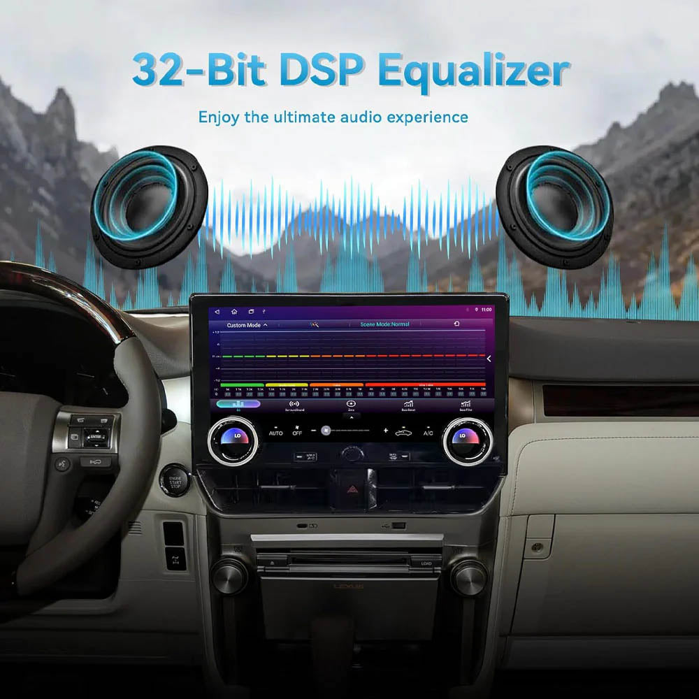 Lexus GX460 2010 - 2021 CarPlay Multimedia Video Player GX550 Style Car Radio
