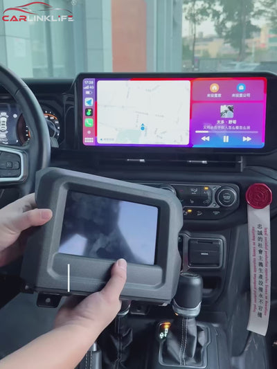 Jeep Wrangler JL (2018-2023) 15" Android Car Screen Upgrade with Wireless CarPlay & Android Auto | OEM Style Car Stereo