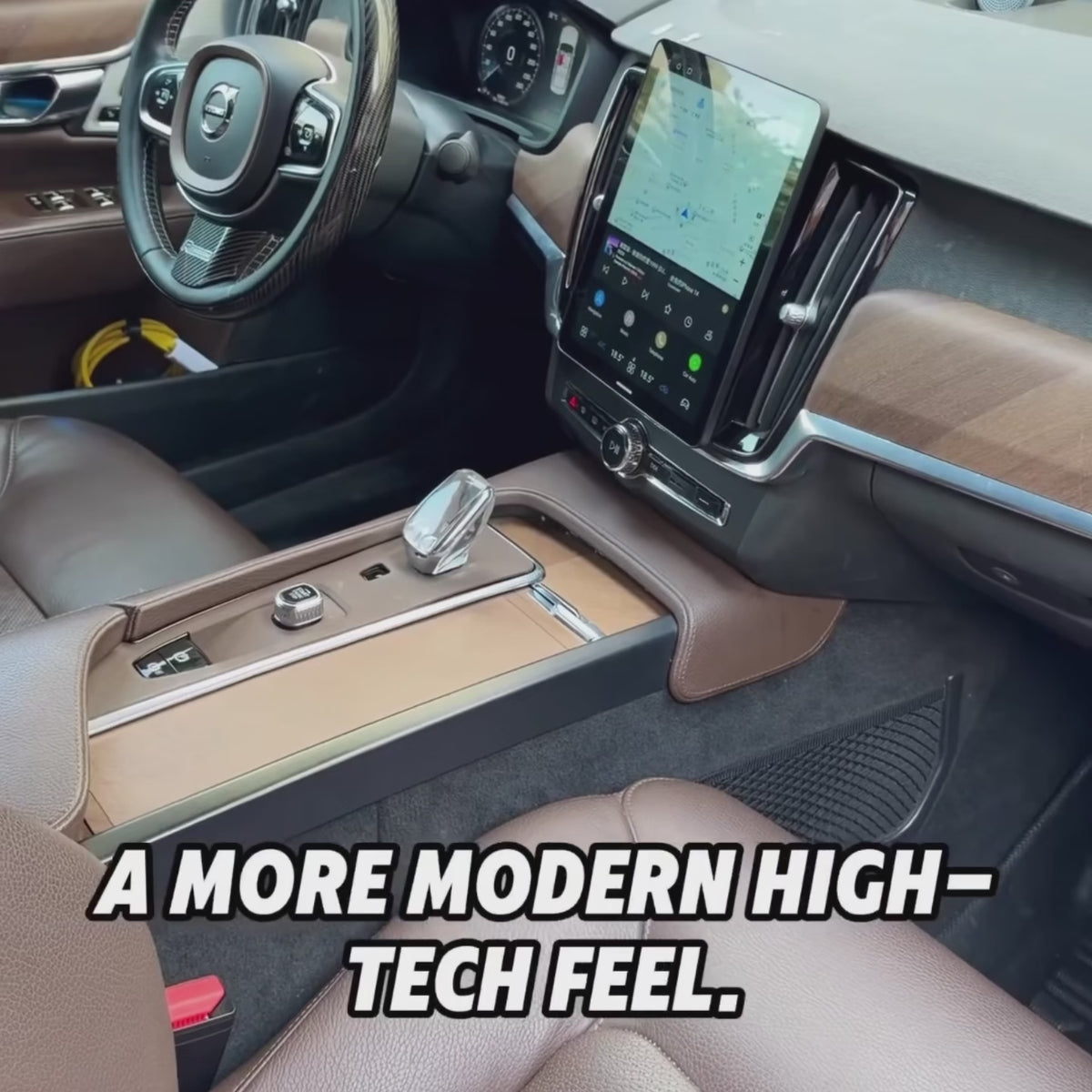 Volvo XC90 XC60 XC40 S60 S90 V60 V90 (2017-2027) 12.1" Android Car Screen Upgrade with Wireless CarPlay & Android Auto