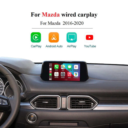 Wired Apple CarPlay/Android Auto Upgrade Module for Mazda CX3 CX4 CX5 CX8 CX9 2014-2020 Mazda2 Mazda3 Mazda6