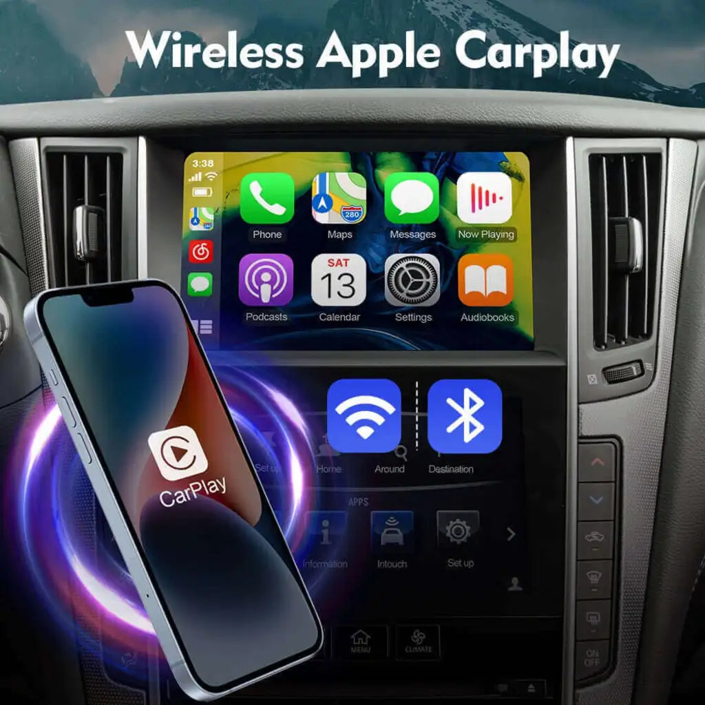 Wireless Apple Carplay/Android Auto Module For Infiniti Q50 QX50