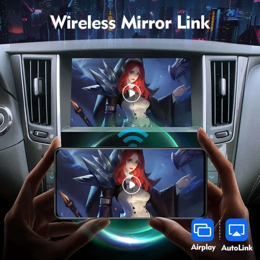 Wireless Apple Carplay/Android Auto Module For Infiniti Q50 QX50 QX60 Q70 QX70 FX35 GX35 FX50 EX25 EX35 Nissan Patrol AirPlay Mirror Link GPS OEM Camera