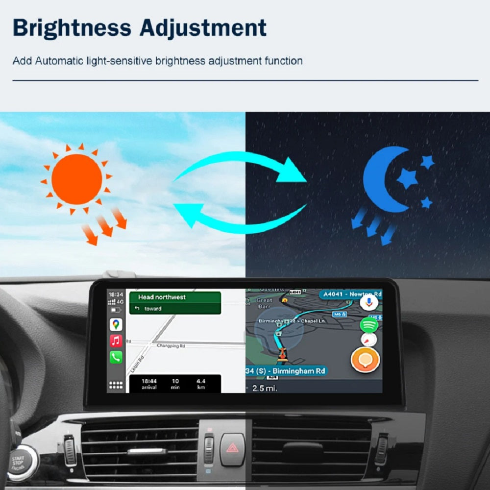 10.25 LINUX SCREEN BMW 1 2 Series F20 F21 F22 F23 E87 2004-2016 UPGRADE Wireless Carplay/Android Auto