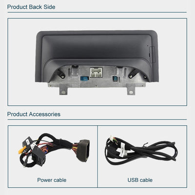 10.25" LINUX SCREEN BMW X5 F15 F85 E70 X6 F16 F86 E71 E72 2007-2016 UPGRADE Wireless CarPlay/Android auto NBT CCC CIC