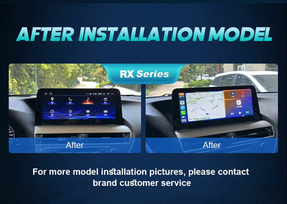 12.3" Multimedia Player Android CarPlay For Lexus RX RX270 RX350 450 2009-2015