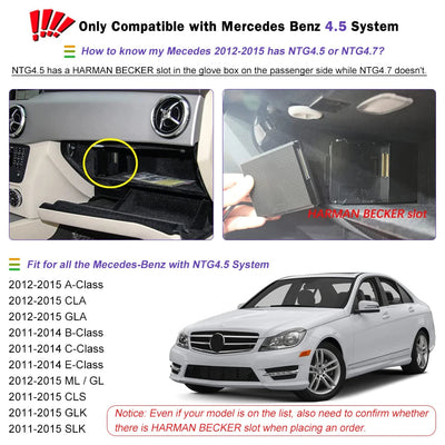Wireless Carplay/Android Auto Module for Mercedes 2011-2016 Benz A B C E CLA GLA GLK ML Sprinter NTG4.5
