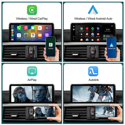 10.25 LINUX SCREEN BMW X3 F25 X4 F26 2011-2016 UPGRADE Wireless Carplay/Android auto CIC NBT